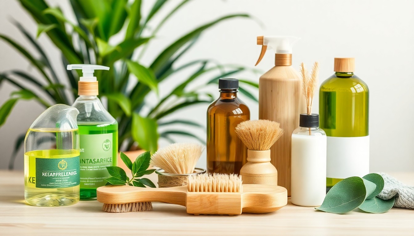 Çevre dostu temizlik ürünleri